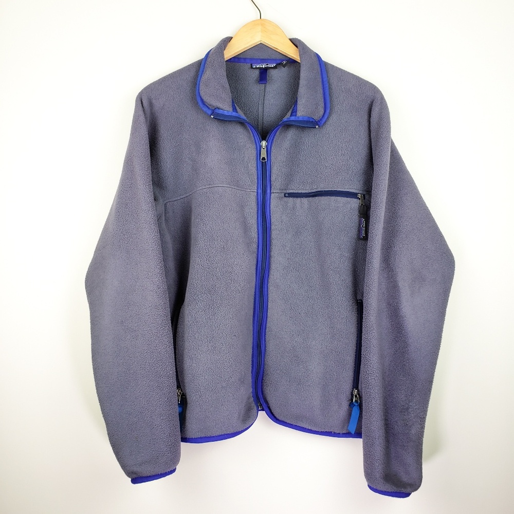 Patagonia Fleece Full Zip Jacket Made in USA VTG